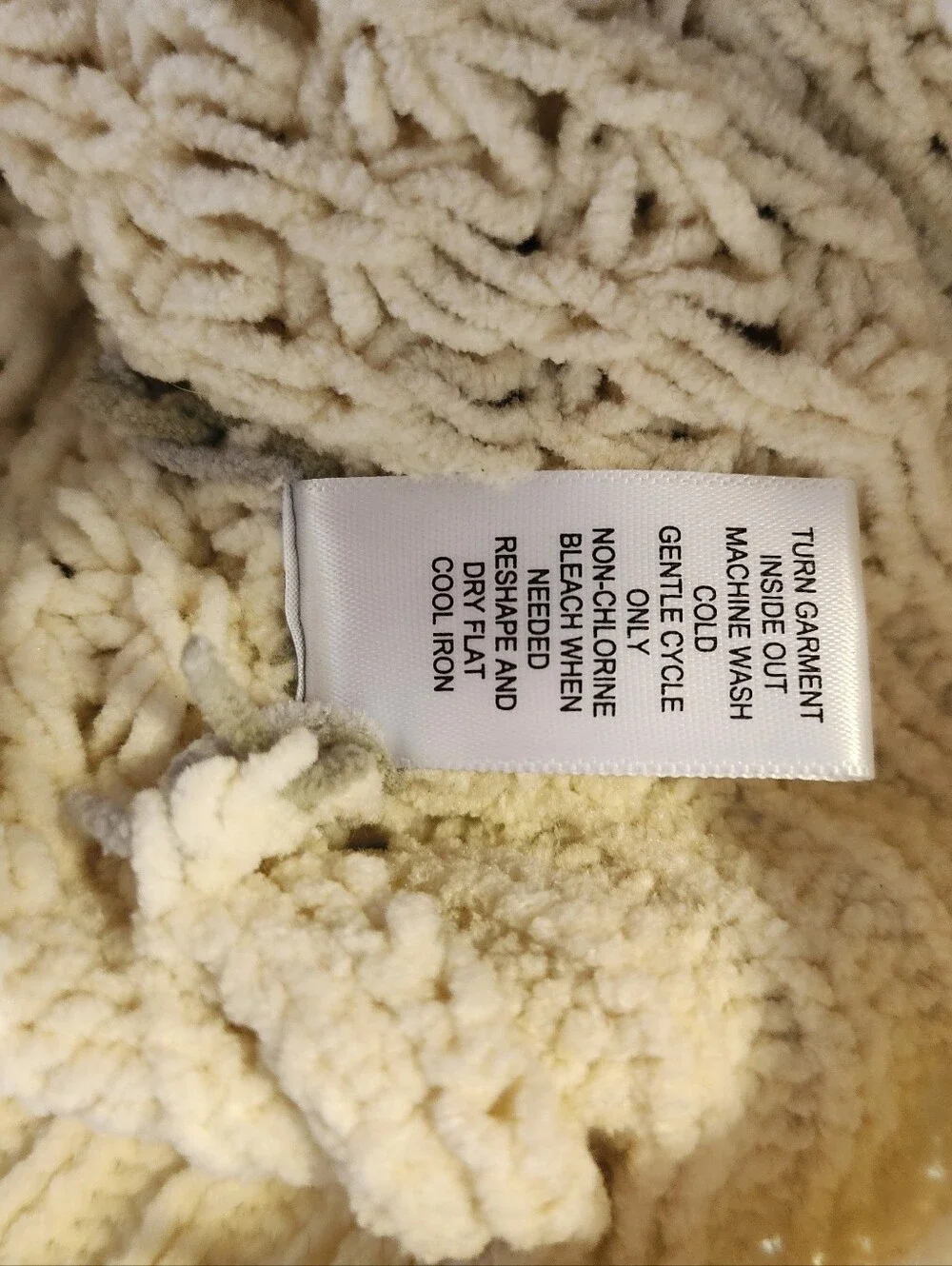Hazel Moon Colorblock Knit Crewneck Sweater in Olive, Gray & Cream